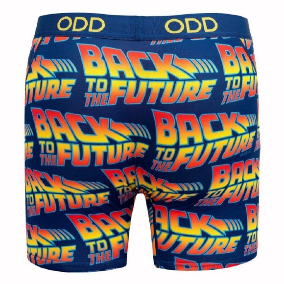 Back To The Future Boxer Shorts Underwear Briefs - New Fast Shipping - Picture 2 of 4